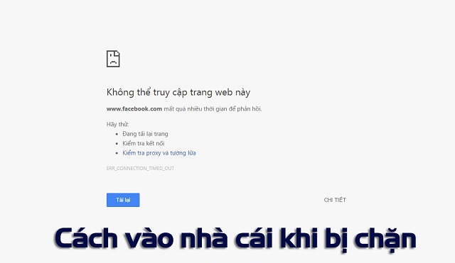 Nhà mạng Việt chặn link vào nhà cái ở nước ta