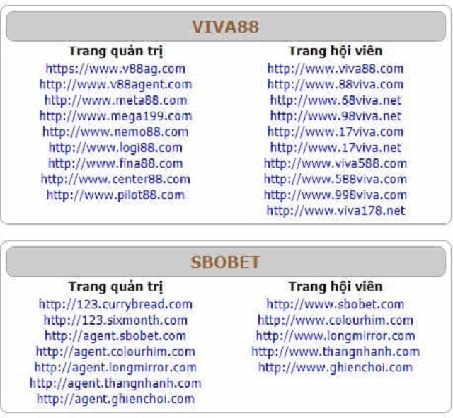 365cacuoc với tư cách là trang tổng hợp link nhà cái uy tín tại Việt Nam